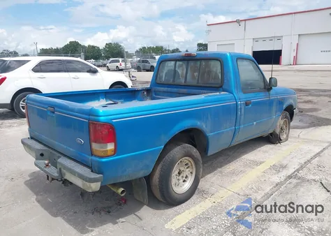 1994 Ford Ranger из США, поврежденный, VIN 1FTCR10A1RUB48830